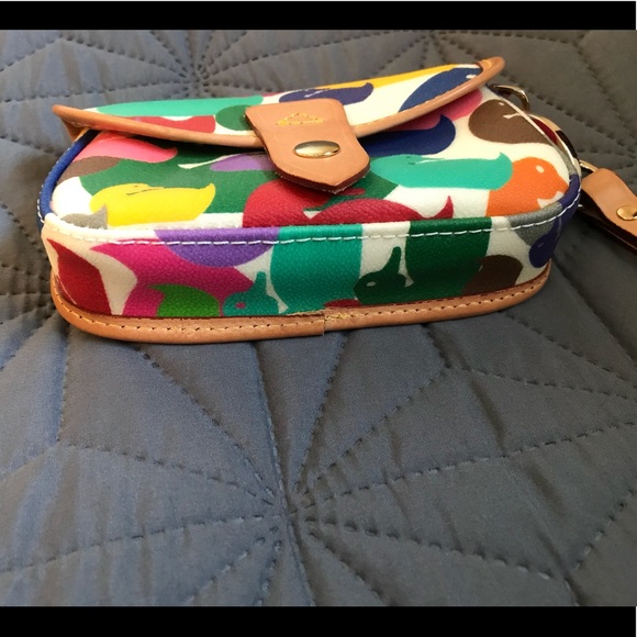 SOLD Dooney & Bourke Wonder Duck Colorful Wristlet - Picture 3 of 5